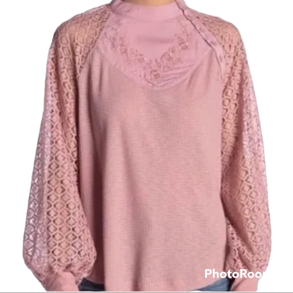 Free People Rose Sweetest Thing Thermal size m